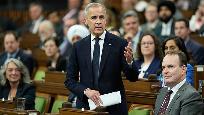 Carney grilled on U.S. tariffs in his first question period in House of Commons